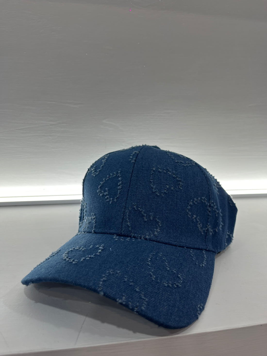 Cappello denim love